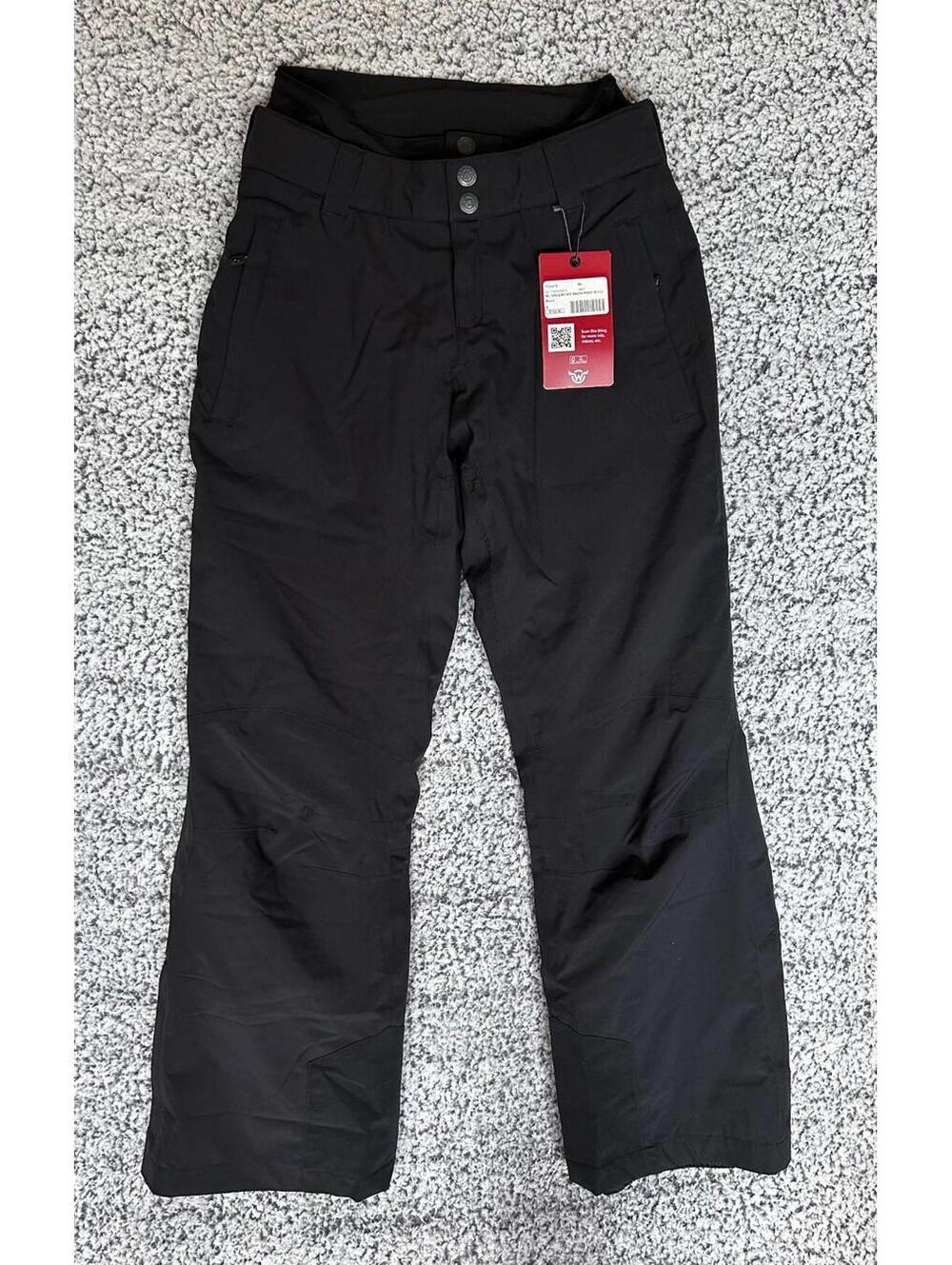 Moosejaw Insulated Ski Snow Pants Women’s Size 4 Black Winter Performance NWT
